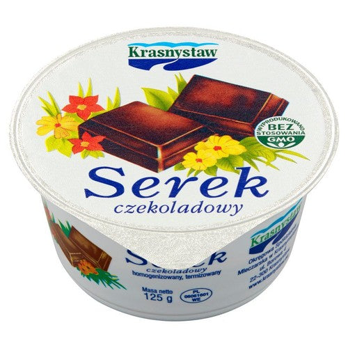 Serek homogenizowany czekoladowy Krasnystaw 125 g