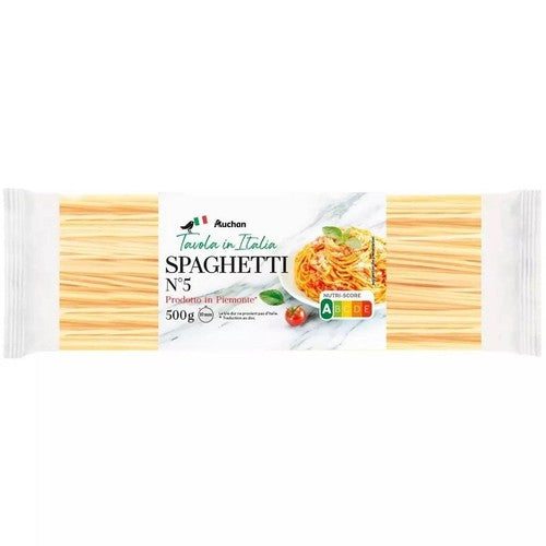 Makaron spaghetti No5 Auchan 500 g