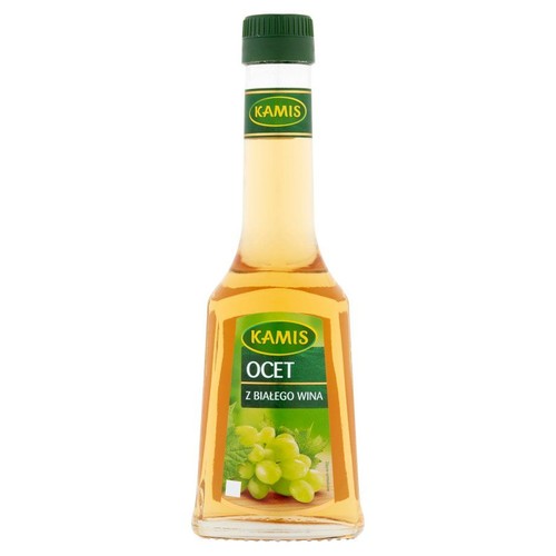 Ocet winny z białego wina. 6% kwasowości Kamis 250 ml