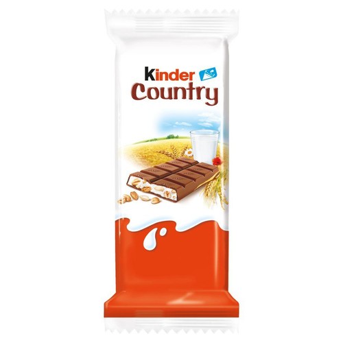 Country batonik z nadzieniem mlecznym i ziarnami zbóż Kinder 23,5 g