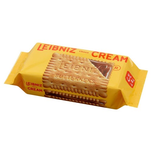 Herbatniki maślane z kremem czekoladowym Leibniz 190 g