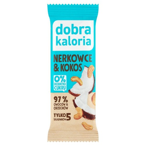 Baton owocowy kokos Dobra Kaloria 35 g
