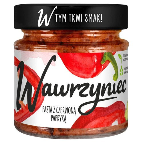 Pasta warzywna z czerwoną papryką Wawrzyniec 180 g