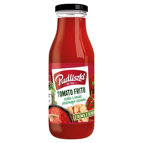Sos pomidorowy z ziołami i oliwą z oliwek Pudliszki 495 g