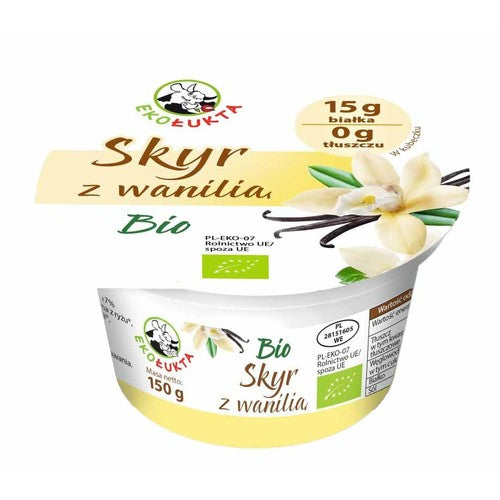 BIO Jogurt Skyr z wanilią EKOŁukta 150 g