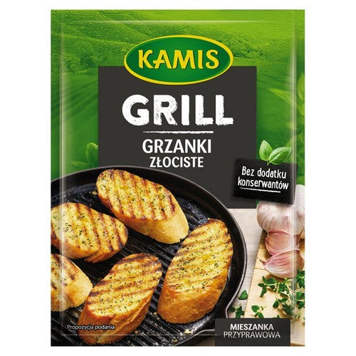 Grill grzanki złociste mieszanka przypraw Kamis 15 g