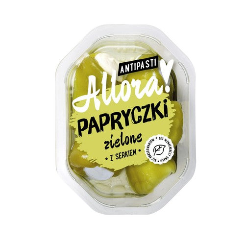 Papryczki zielone z serkiem Allora 150 g