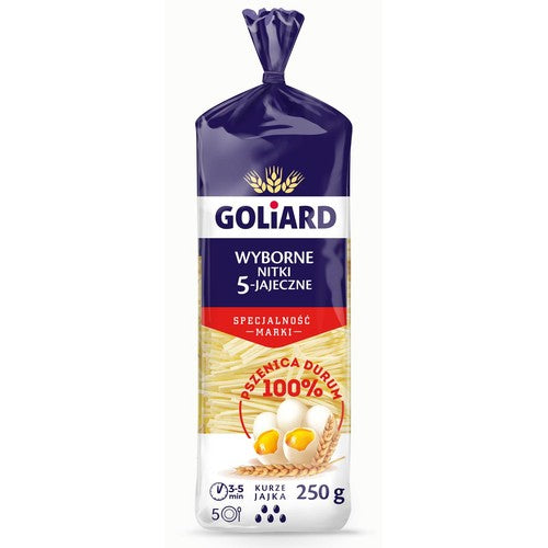 Makaron nitki 5 jajeczne Goliard 250 g