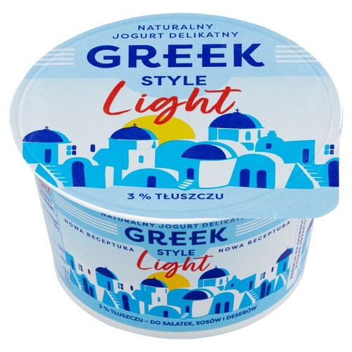 Jogurt naturalny light 3.5% Greek Style 180 g