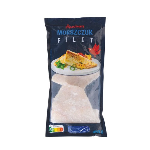 Morszczuk filet bez skóry Auchan 450 g