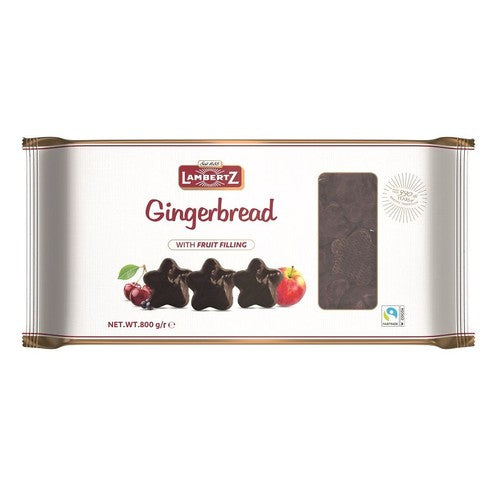 Pierniki gwiazdki z nadzieniem owocowym Lambertz 800 g