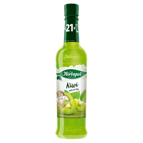 Syrop o smaku kiwi Herbapol 420 ml