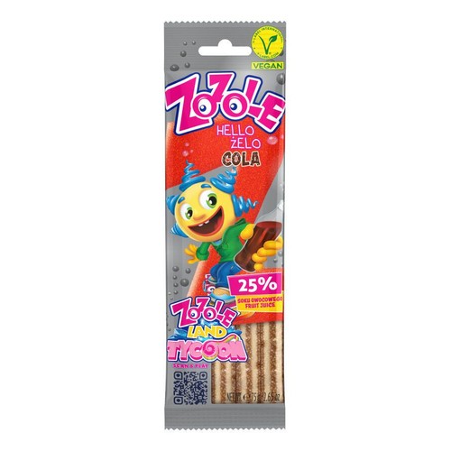 Żelki o smaku coli Zozole 75 g