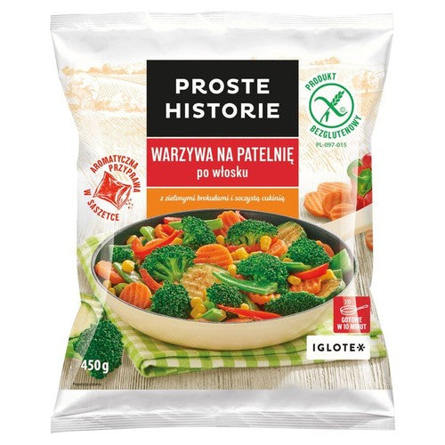 Mieszanka warzywna z mieszanką przyprawową Proste Historie 450 g