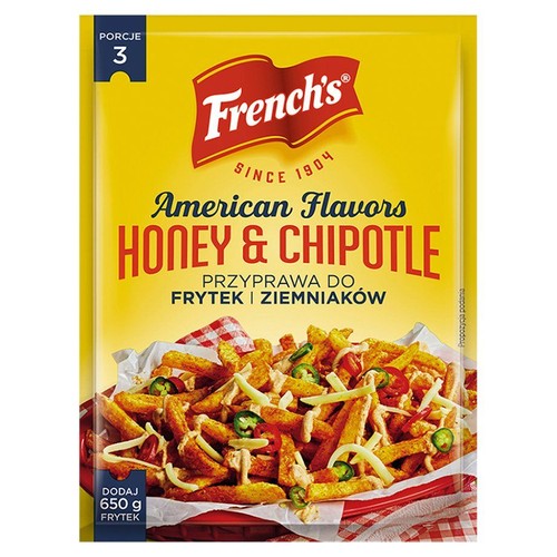 Przyprawa do frytek i ziemniaków Honey&Chipotle  French's 15 g